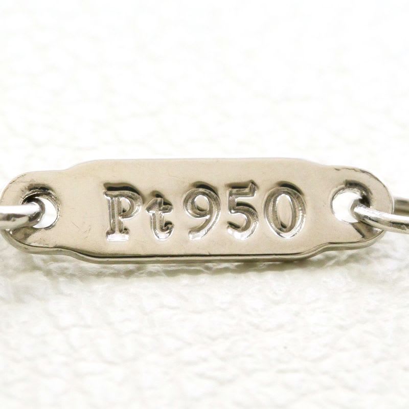 Tiffany & Co Solitaire Pt950 Platinum Necklace Diamond 0.24 CT VVS1