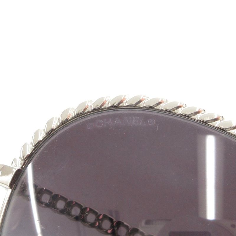 Chanel Sunglasses Eyewear Degree None Here Mark Chain Strap Panto Shape 4242