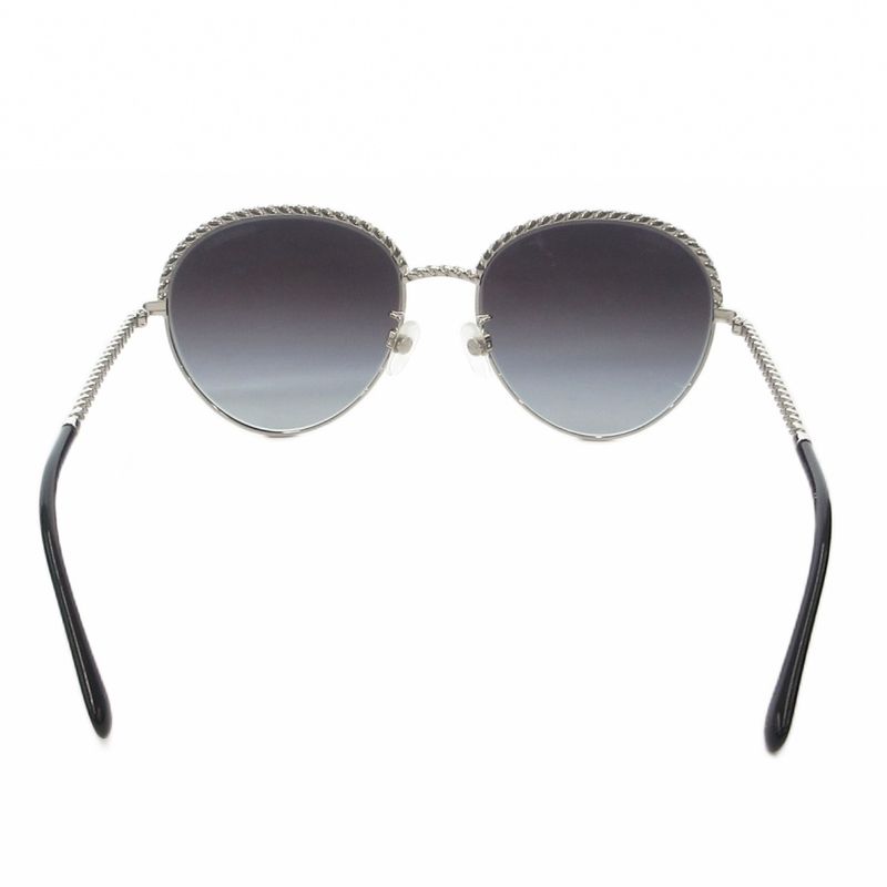 Chanel Sunglasses Eyewear Degree None Here Mark Chain Strap Panto Shape 4242