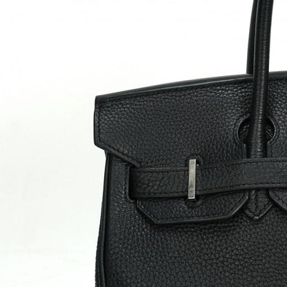 Hermes Birkin 30 Birkin 30 Bag Tote Bag Togo Noir Black Silver Hardware