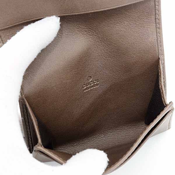 Gucci GG Marmont Card Case Business Holder Double G Leather Brown