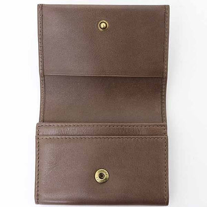 Gucci GG Marmont Card Case Business Holder Double G Leather Brown