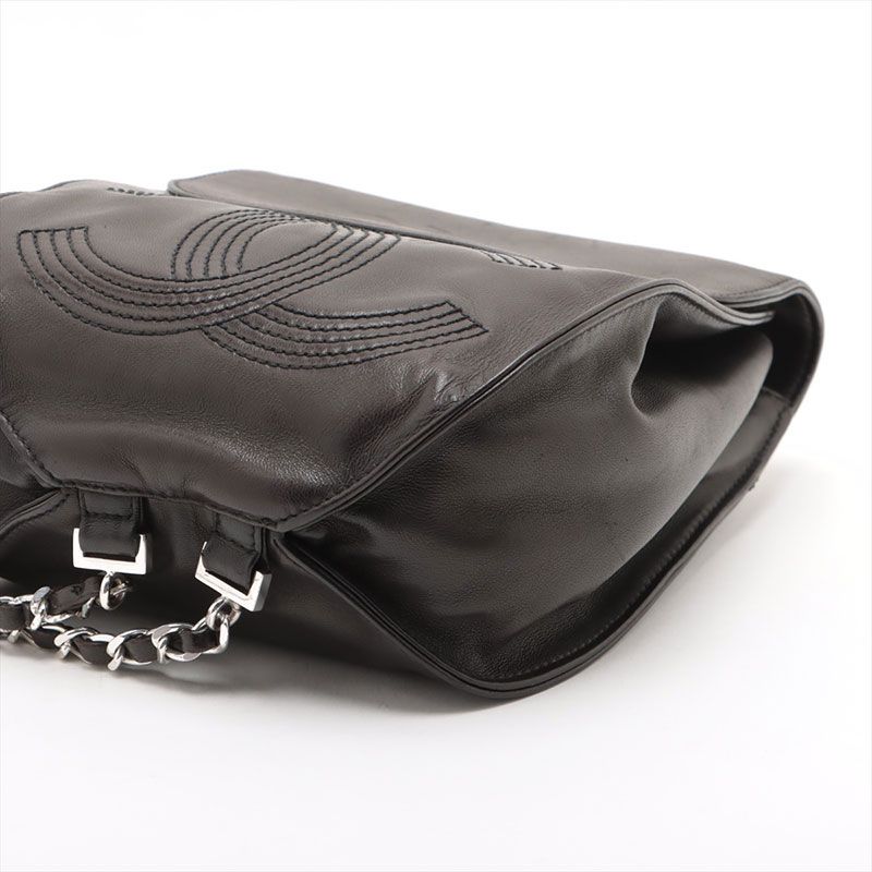 Chanel Backpack Lambskin CC Logo