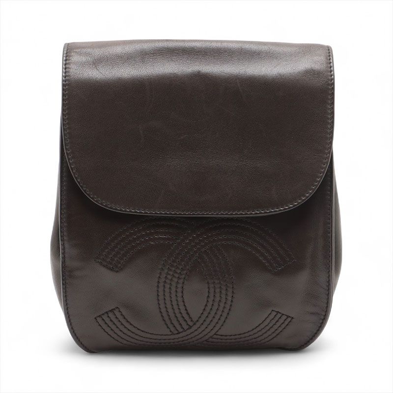 Chanel Backpack Lambskin CC Logo