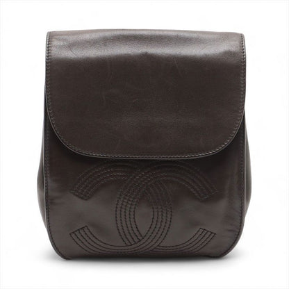 Chanel Backpack Lambskin CC Logo