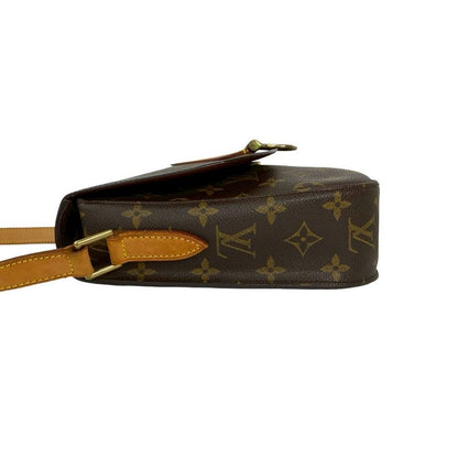 Louis Vuitton Vintage Sun Crew Monogram Leather Shoulder Bag