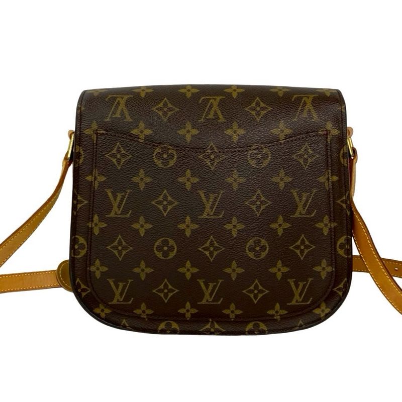 Louis Vuitton Vintage Sun Crew Monogram Leather Shoulder Bag