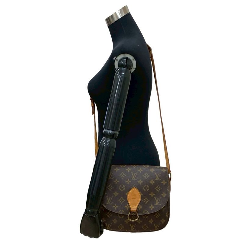 Louis Vuitton Vintage Sun Crew Monogram Leather Shoulder Bag