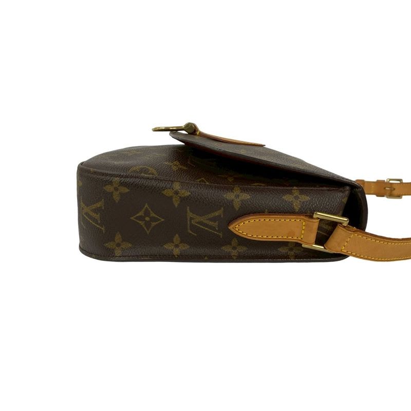 Louis Vuitton Vintage Sun Crew Monogram Leather Shoulder Bag