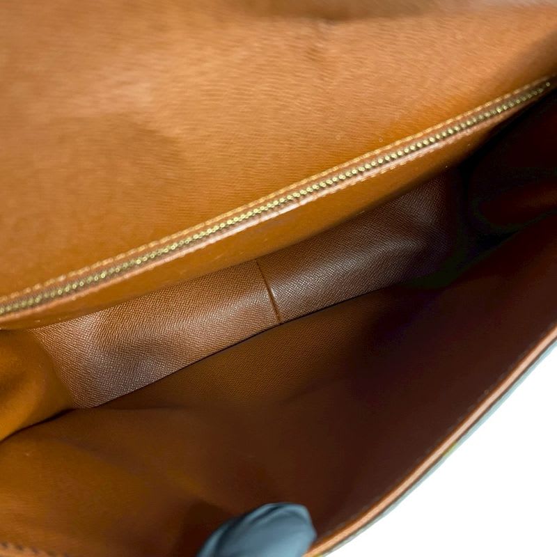 Louis Vuitton Vintage Sun Crew Monogram Leather Shoulder Bag