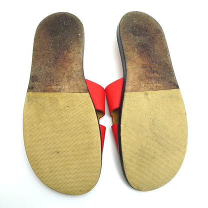 Hermes Red Size 25.5 Sandals
