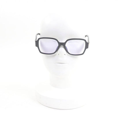 Chanel 3438-s-a Square Shape Blue Light Cut Glasses Coco Mark Heart Sunglasses