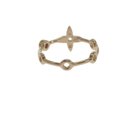 Louis Vuitton Monogram Skin 2 P No 10 Q9 A72 Ring 18K Yellow Gold Diamond Ladies