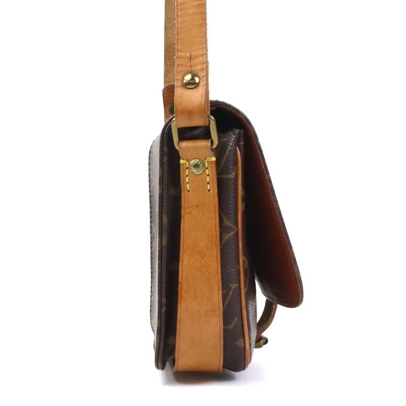 Louis Vuitton Crossbody Shoulder Bag Monogram Cartesier PM M51254