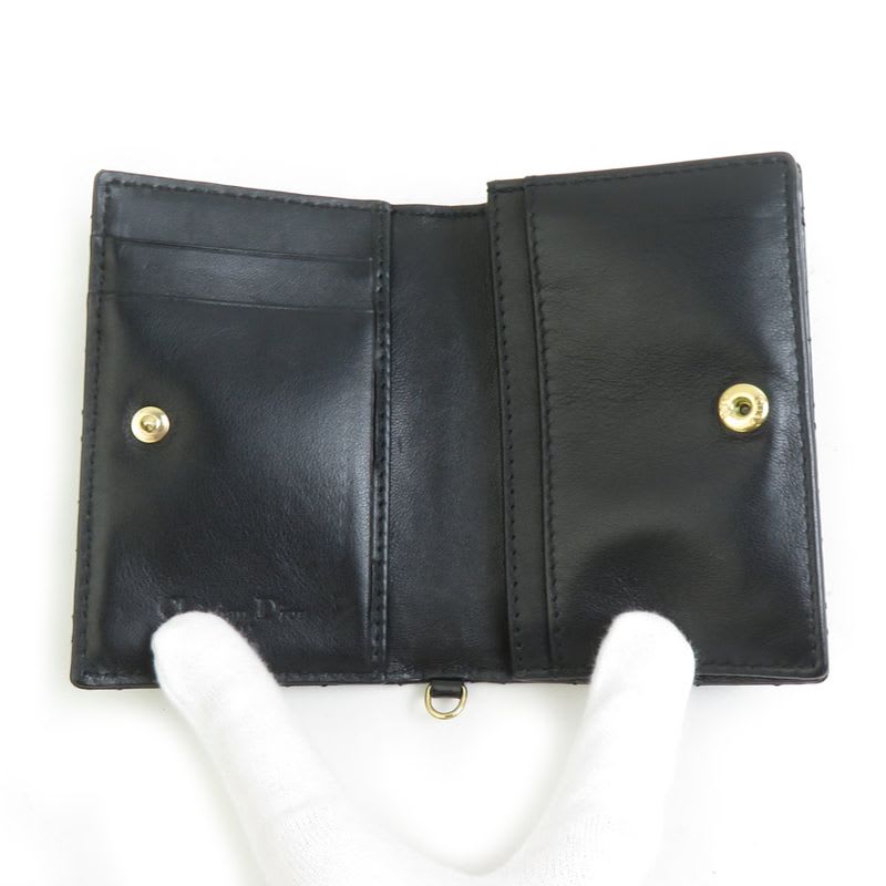 Christian Dior Card Case Cannage