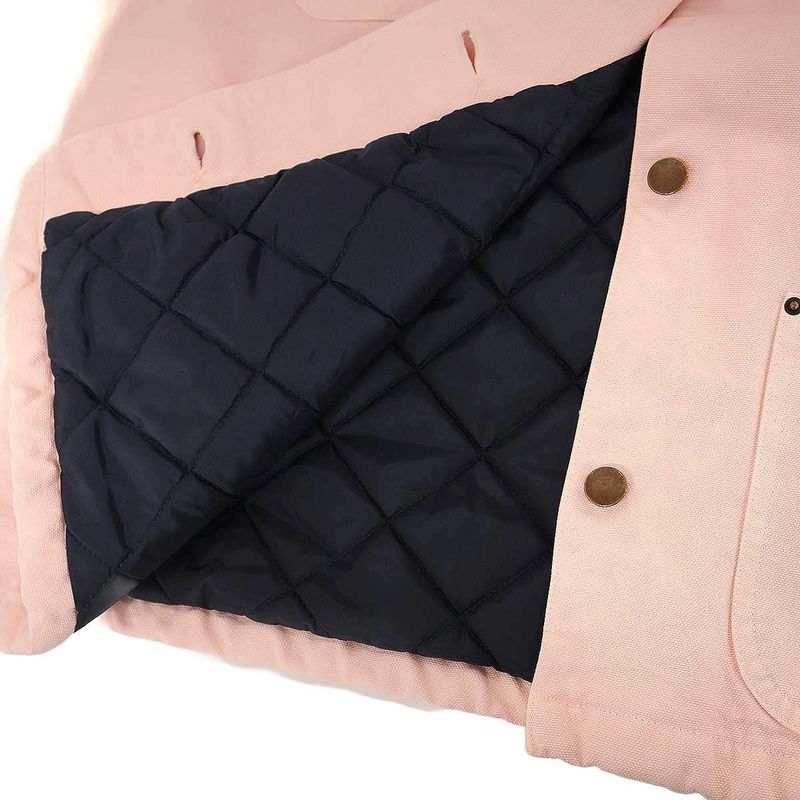 Prada 25AW Oversized Canvas Jacket 29z181 Pink 38