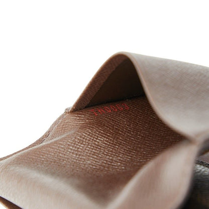 Louis Vuitton Damier Agenda Mini Notebook Cabas - Card Case R20705 Ebene Brown