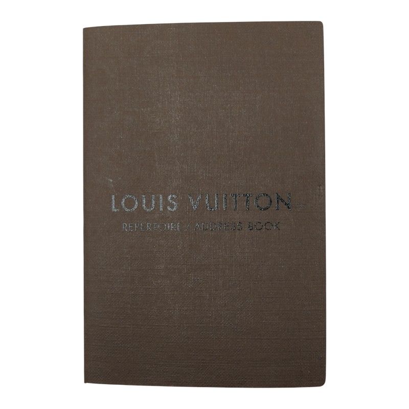 Louis Vuitton Damier Agenda Mini Notebook Cabas - Card Case R20705 Ebene Brown