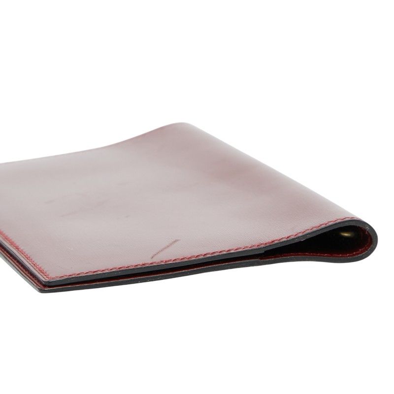 Hermes Agenda GM Rouge Ash Wine Red Box Calf Women's Hermes