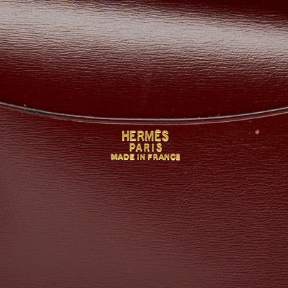 Hermes Agenda GM Rouge Ash Wine Red Box Calf Women's Hermes