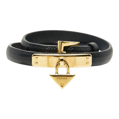 Prada Black Saffiano Leather Women's