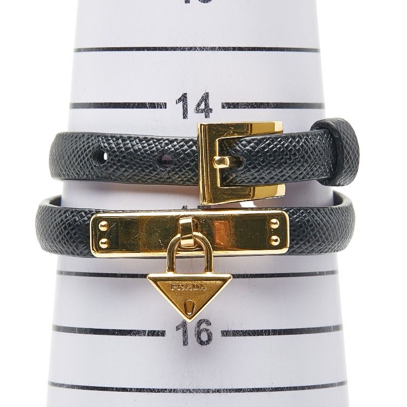 Prada Black Saffiano Leather Women's