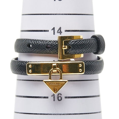 Prada Black Saffiano Leather Women's