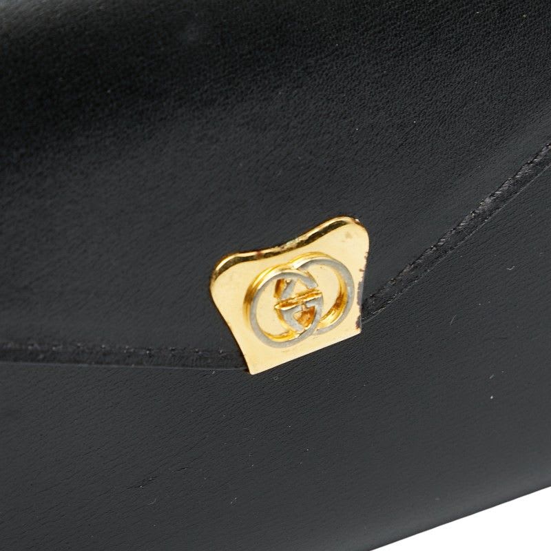 Gucci 031 379 4328 Black Leather Women's