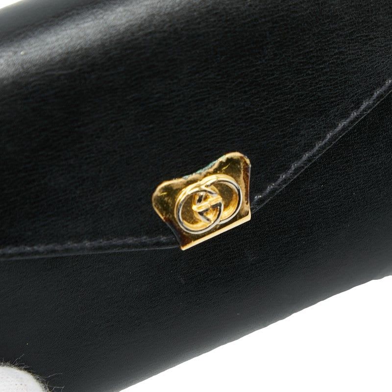 Gucci 031 379 4328 Black Leather Women's
