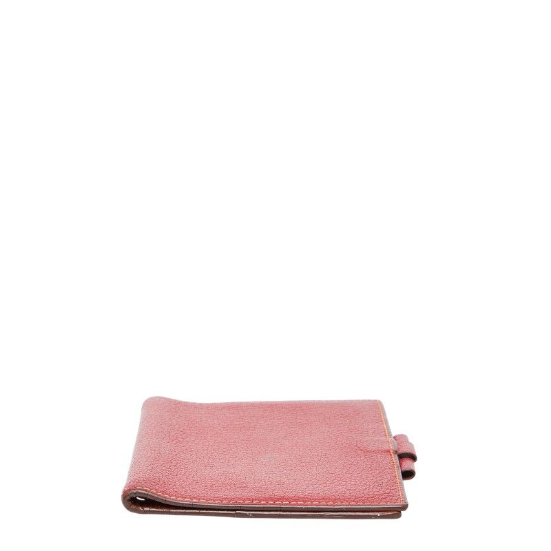 Hermes Agenda GM Red Orange Chevre Ladies Hermes