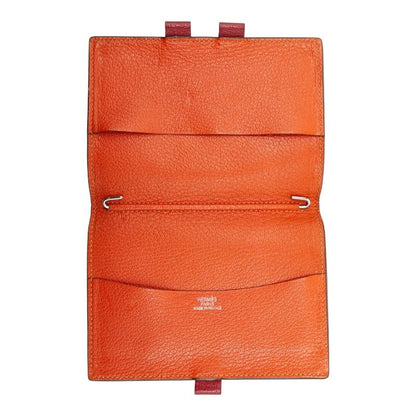 Hermes Agenda GM Red Orange Chevre Ladies Hermes