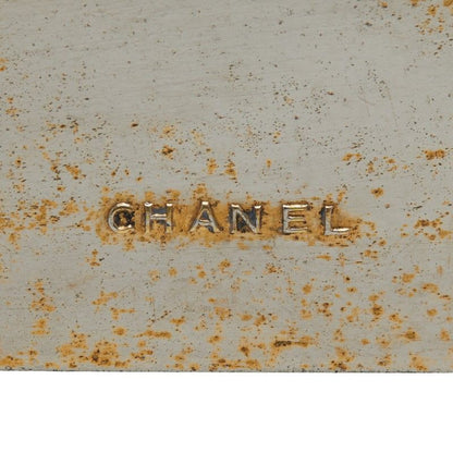 Chanel Logo Plate Gold Plated Ladies