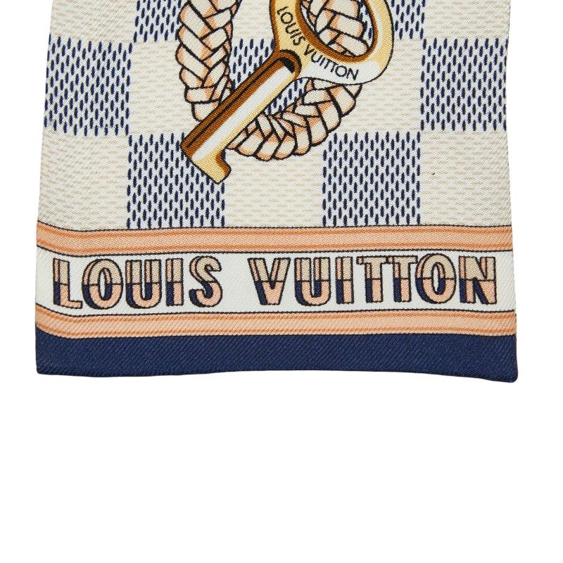 Louis Vuitton Bandeau Damier Infinity M77696 White Multicolor Ladies Louis