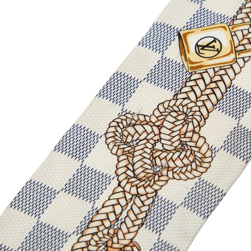 Louis Vuitton Bandeau Damier Infinity M77696 White Multicolor Ladies Louis