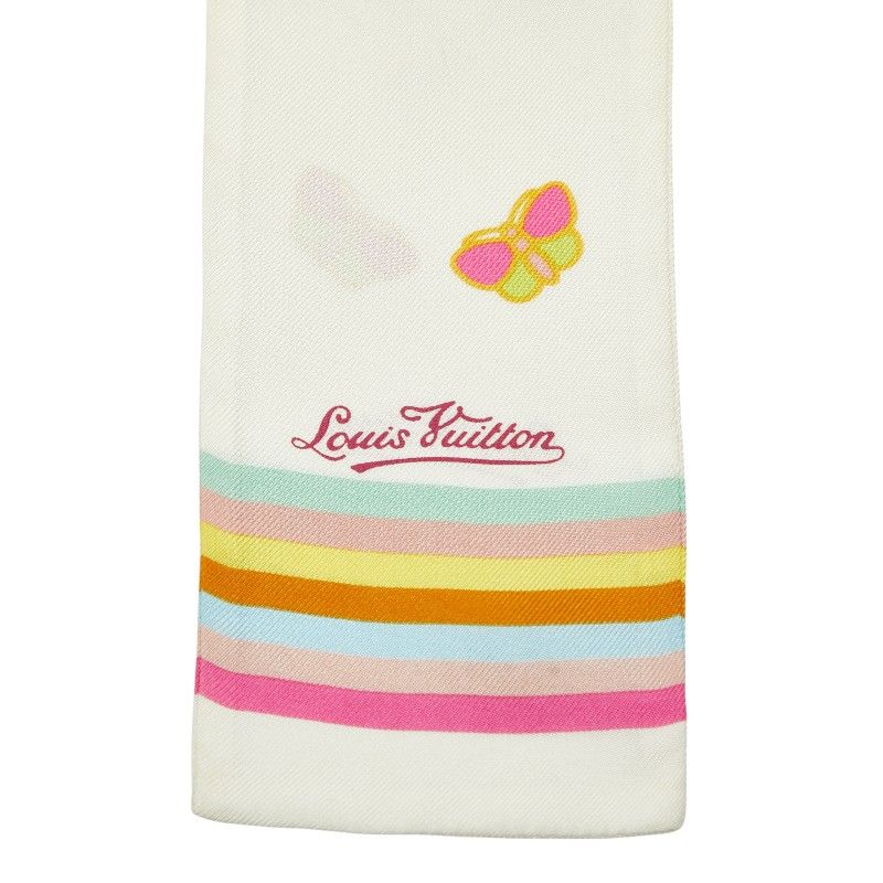 Louis Vuitton Bandeau BB X Takashi Murakami Monogram Butterfly White Multicolor