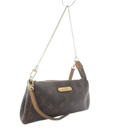 Louis Vuitton Monogram Eva Handbag One Handle Shoulder Bag 2way Crossbody Chain