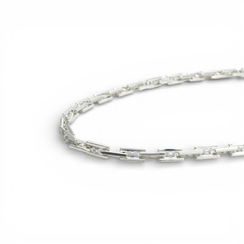 Hermes Necklace Pendant Choker 925 Silver