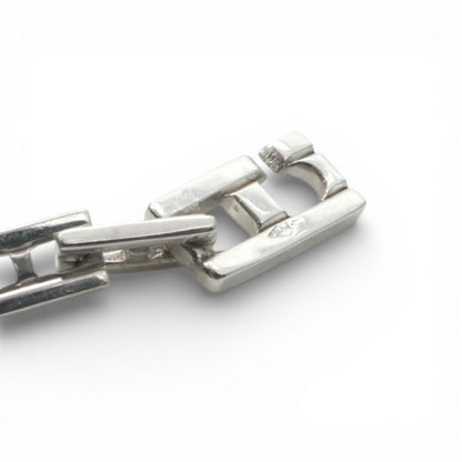 Hermes Necklace Pendant Choker 925 Silver