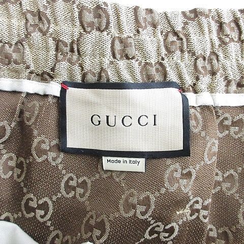 Gucci GG Supreme Pants Shorts Pattern Linen Blend 28bix