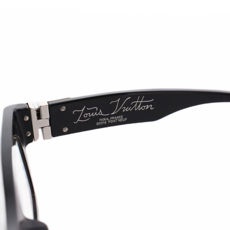 Louis Vuitton Charleston Sunglasses 4922 145 Black Z1244e KH • OH