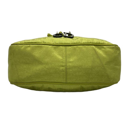 Dior Christian Dior Handbag Trotter Light Green Ribbon Leather