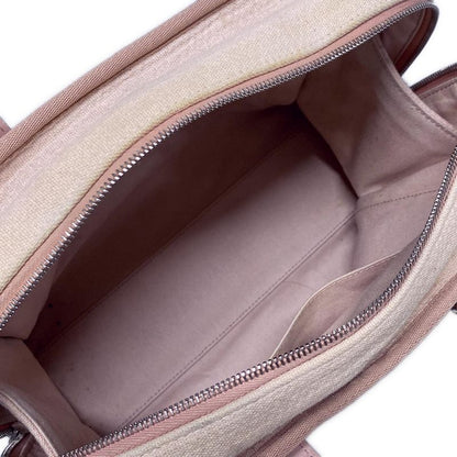 Chanel Shoulder Bag Deauville Beau Ring Bag Pink Chain Shoulder 2way Silver