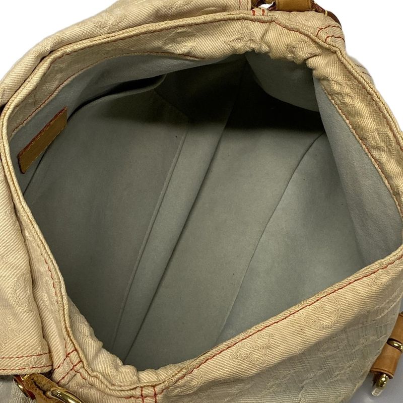 Louis Vuitton Handbag Monogram Denim Sunray M40416 Blue