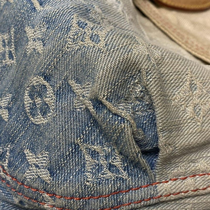 Louis Vuitton Handbag Monogram Denim Sunray M40416 Blue