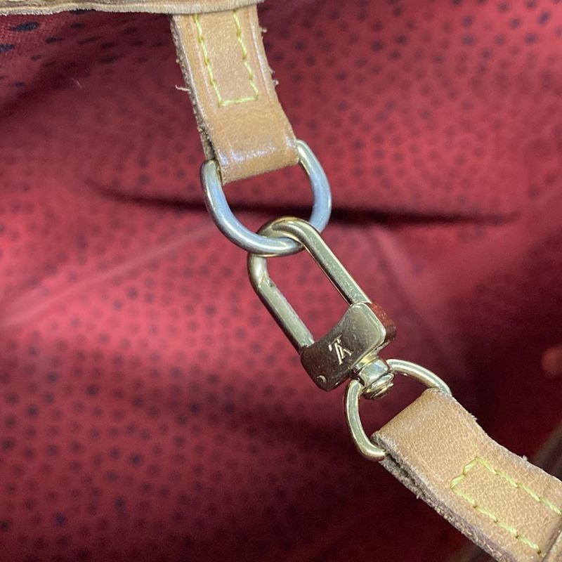 Louis Vuitton Tote Bag Louis Vuitton X Yayoi Kusama Neverfull MM M40686 Rouge