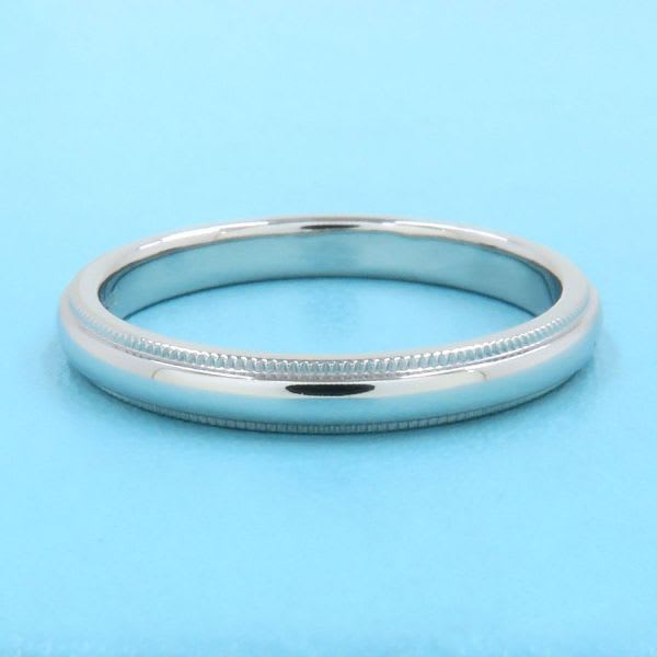 Tiffany & Co Together Milgrain Band Ring 3 mm 18.5