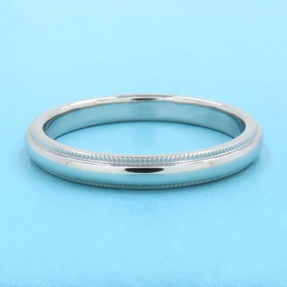 Tiffany & Co Together Milgrain Band Ring 3 mm 18.5