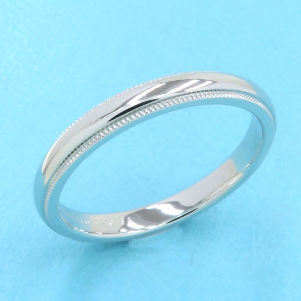 Tiffany & Co Together Milgrain Band Ring 3 mm 18.5