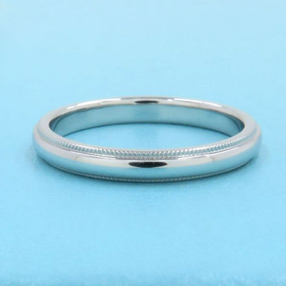 Tiffany & Co Together Milgrain Band Ring 3 mm 18.5