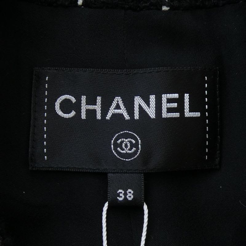 Chanel Size 38 Black Dress